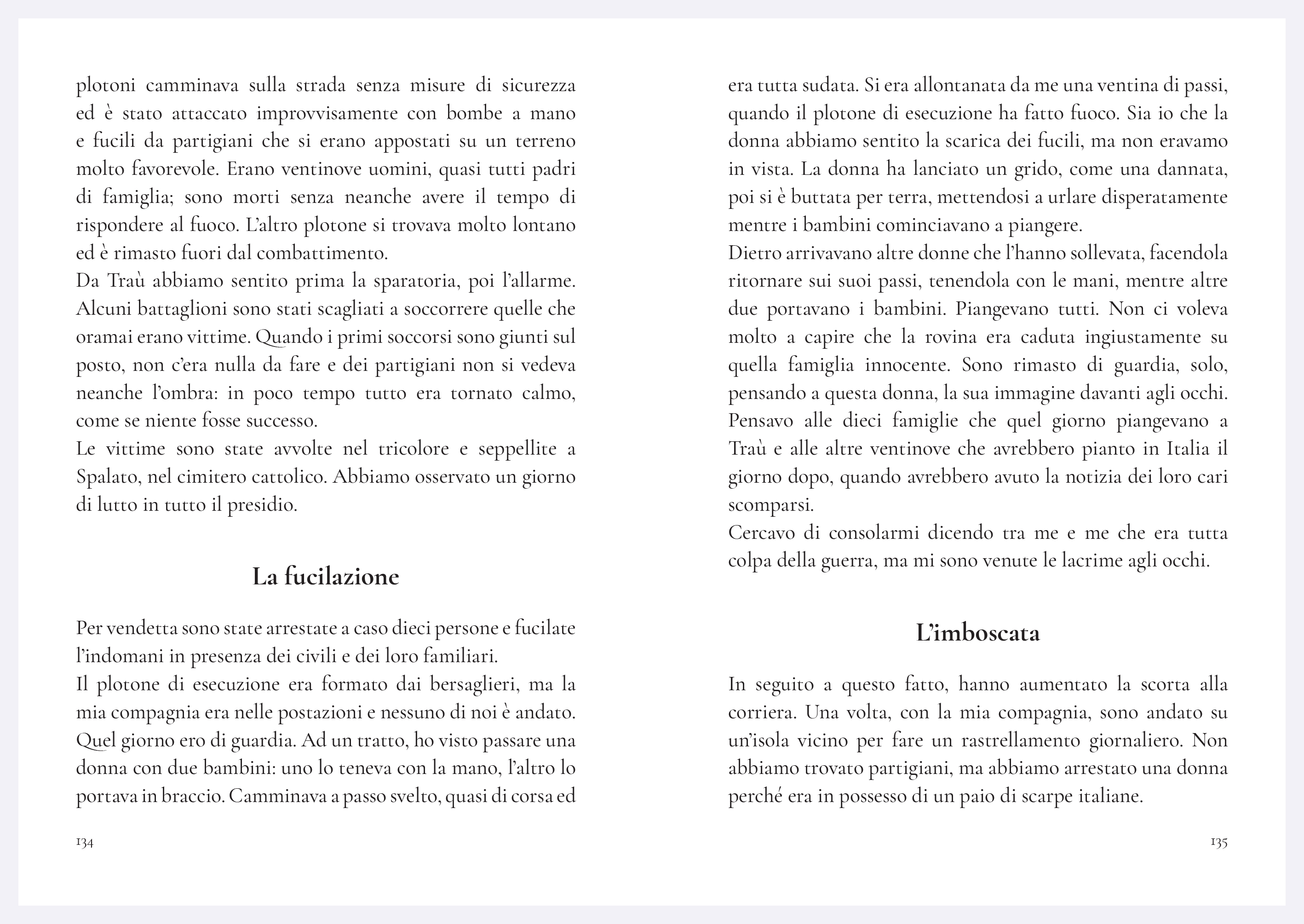 pagine scelte dal libro Parola di Bersagliere